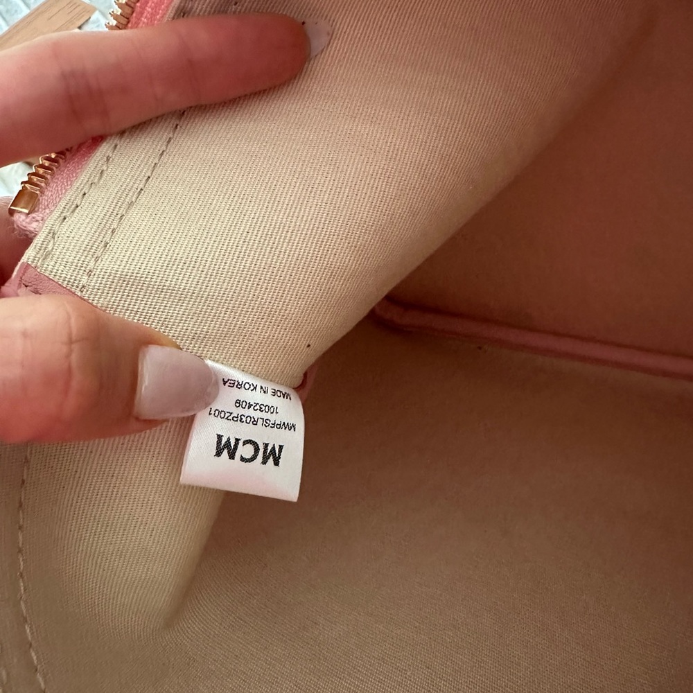 💖SOLD💖 MCM PINK POUCH IN VISETOS ORIGINAL - Picture 8 of 9